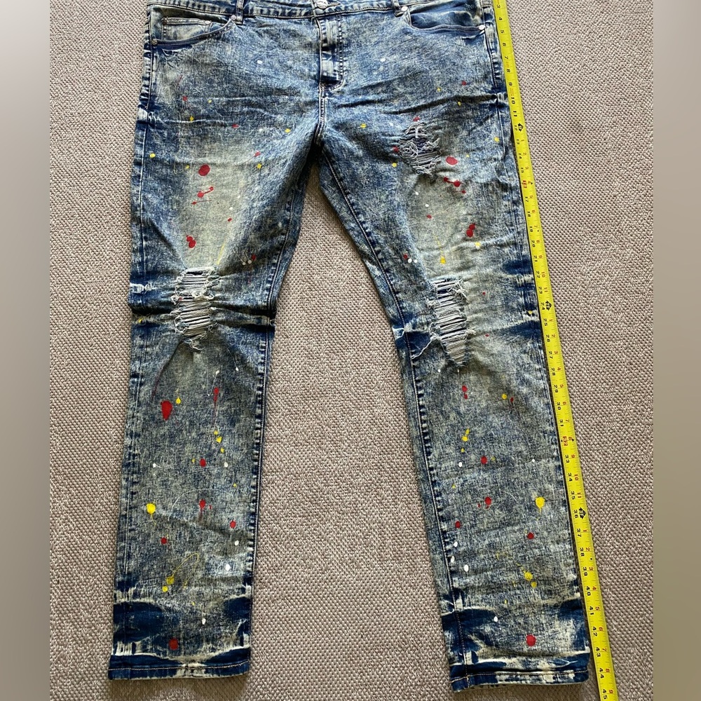 Damati denim blue jeans waist 42